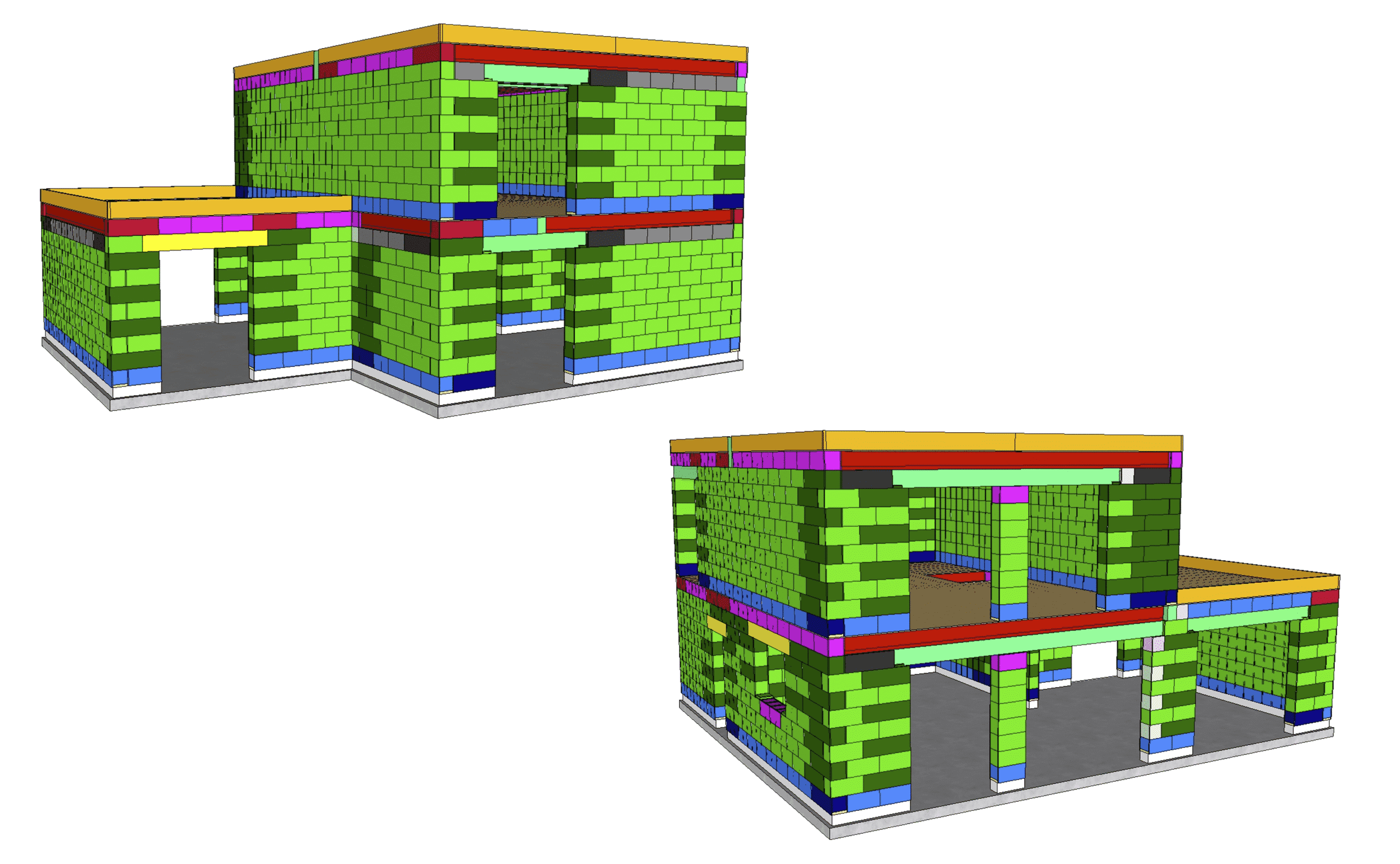 Dom jednorodzinny z płaskim dachem, pow. 150 m2