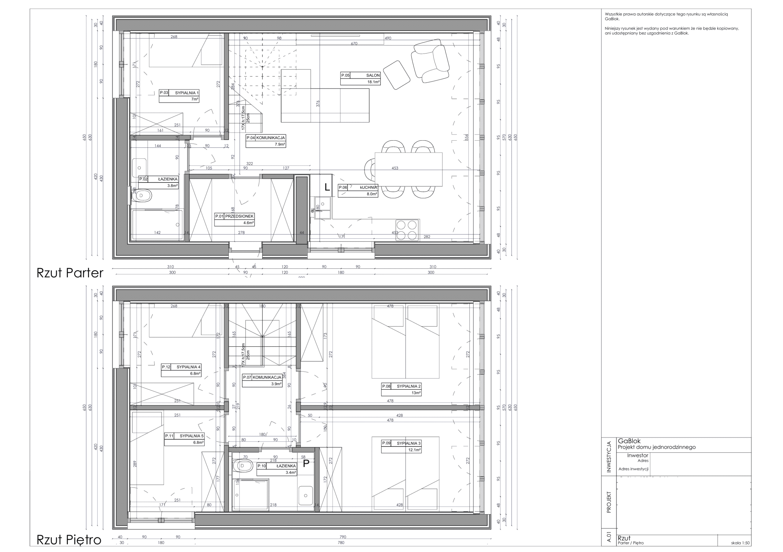 Dom typu stodoła, pow. 100 m2